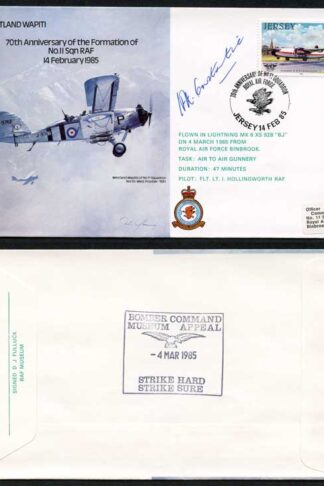 B17c 70th Ann of the Formation of No.11 Squadron Signed H. Constantine (AD)