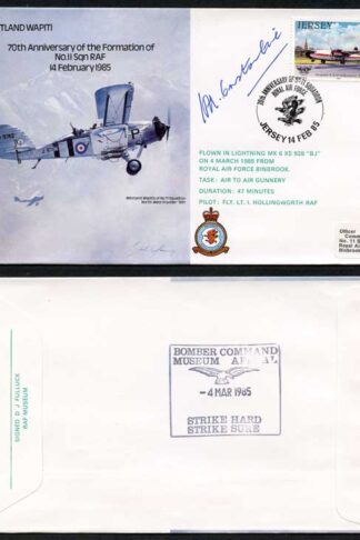 B17c 70th Ann of the Formation of No.11 Squadron Signed H. Constantine (AH)