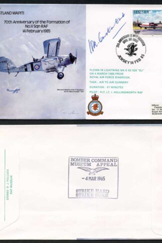 B17c 70th Ann of the Formation of No.11 Squadron Signed H. Constantine (AI)