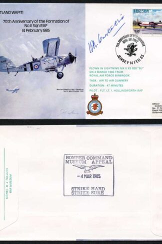 B17c 70th Ann of the Formation of No.11 Squadron Signed H. Constantine (AJ)