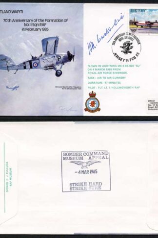 B17c 70th Ann of the Formation of No.11 Squadron Signed H. Constantine (AK)