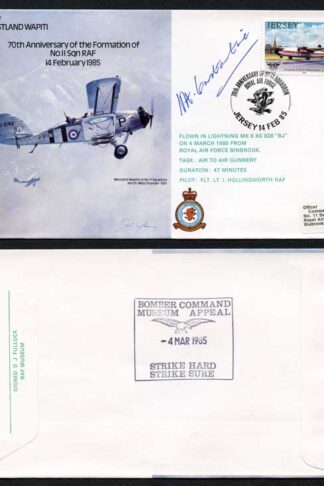 B17c 70th Ann of the Formation of No.11 Squadron Signed H. Constantine (AN)