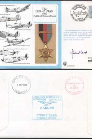 DM10a The 1939 to 1945 Star with Battle of Britain Clasp Signed by J.A. Ward (N)