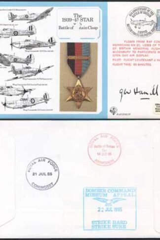 DM10a The 1939 to 1945 Star with Battle of Britain Clasp Signed by Hamill (M)