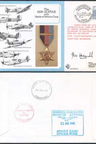 DM10a The 1939 to 1945 Star with Battle of Britain Clasp Signed by Hamill (AE)