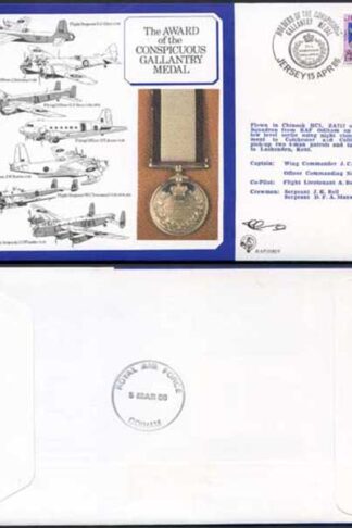 DM9a Award of the Conspicuous Gallantry Medal Signed by French (F)