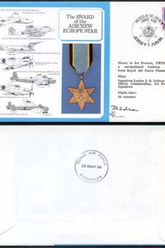 DM11b Air Crew Europe Star Signed by Dobson (E)