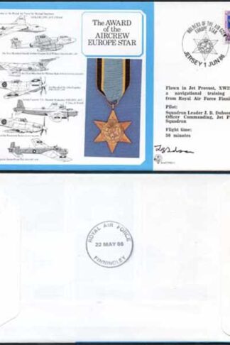 DM11b Air Crew Europe Star Signed by Dobson (F)