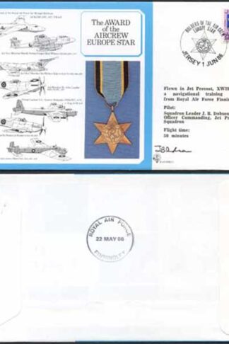 DM11b Air Crew Europe Star Signed by Dobson (I)