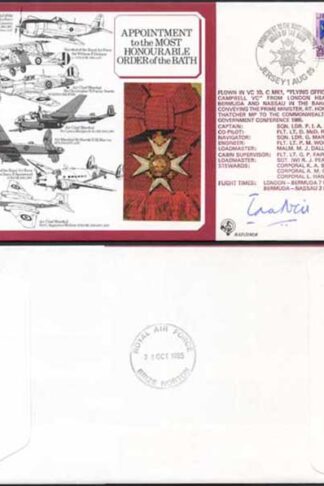 DM8a 12p Appointment of the Most Honourable Order of the Bath Signed by Neil (M)