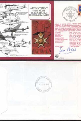 DM8a 12p Appointment of the Most Honourable Order of the Bath Signed by Neil (O)