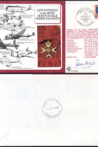 DM8a 12p Appointment of the Most Honourable Order of the Bath Signed by Neil (U)