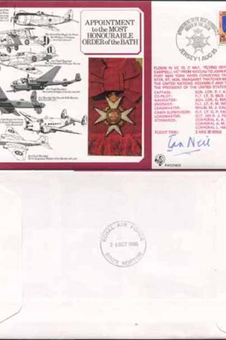 DM8a 12p Appointment of the Most Honourable Order of the Bath Signed Neil (AB)