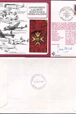DM8a 12p Appointment of the Most Honourable Order of the Bath Signed Neil (AE)