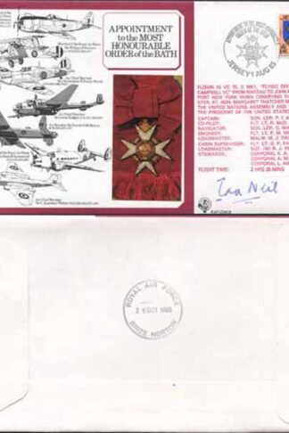 DM8a 12p Appointment of the Most Honourable Order of the Bath Signed Neil (AF)