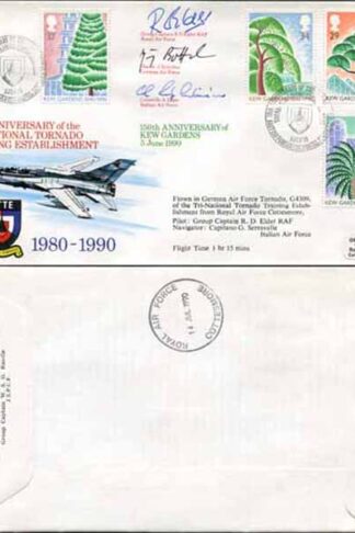 RFDC84 150th Ann of Kew Gardens Signed by Elder and Bottcher and Lupo (B)