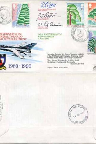 RFDC84 150th Ann of Kew Gardens Signed by Elder and Bottcher and Lupo (D)