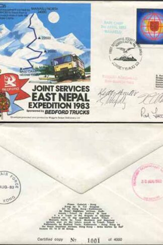 AC6aA Jersey First Successful Ascent of Manaslu North East Napal Signed (I)