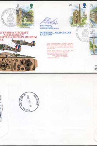 RFDC74 21yrs of Aircraft Archaeology Kent Battle Signed Cover (B)