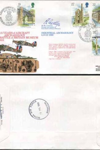 RFDC74 21yrs of Aircraft Archaeology Kent Battle Signed Cover