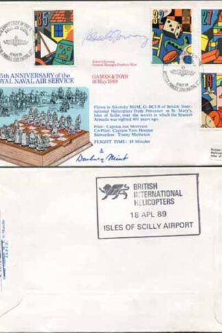 RFDC73 Game and Toys 75th Ann of the Royal Naval Air Signed by 2 (A)