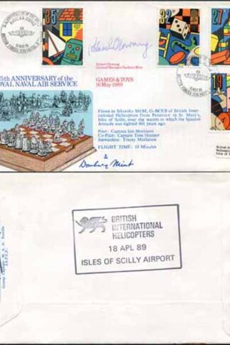 RFDC73 Game and Toys 75th Ann of the Royal Naval Air Signed by 2 (B)