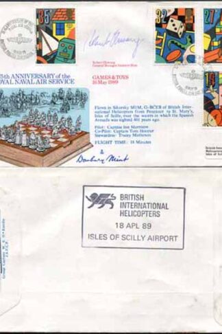 RFDC73 Game and Toys 75th Ann of the Royal Naval Air Signed by 2 (C)