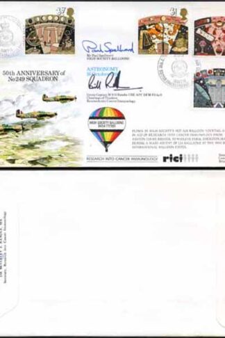 RFDC88 50th Ann Of No.249 Squadron Signed by B.J. Randle and P. Spellward (B)