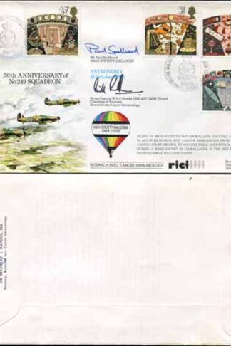 RFDC88 50th Ann Of No.249 Squadron Signed by B.J. Randle and P. Spellward (D)