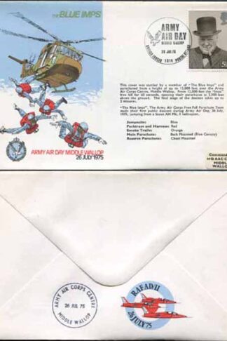 AD11a The Blue Imps Army Air Day Middle Wallop 26 July 1975 (B)