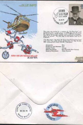 AD11a The Blue Imps Army Air Day Middle Wallop 26 July 1975 (D)