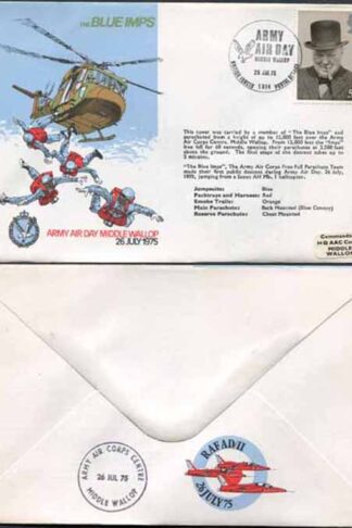 AD11a The Blue Imps Army Air Day Middle Wallop 26 July 1975 (F)