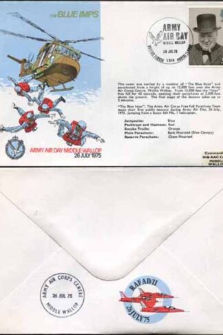 AD11a The Blue Imps Army Air Day Middle Wallop 26 July 1975 (G)