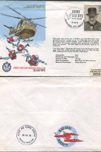 AD11a The Blue Imps Army Air Day Middle Wallop 26 July 1975 (H)