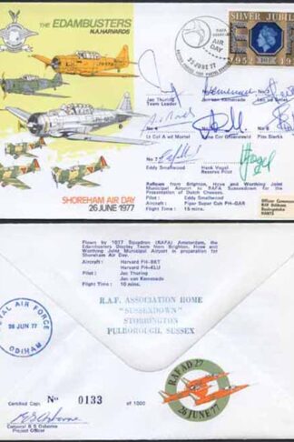 AD27c The Edambusters Shoreham Air Day Team Signed (H)