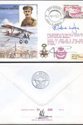 C55c 2nd Lt Edmond Thieffry 7 Signed Prince Antoine De Ligne