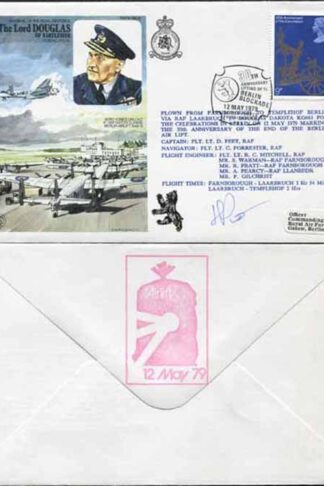 HA38b The Lord Douglas of Kirtleside Pilot Signed (A)
