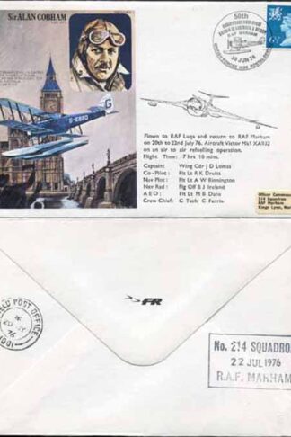 HA3a Sir Alan Cobham KBE AFC Standard Cover
