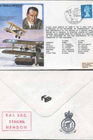 HA5a Sir Thomas Sopwith C.B.E.FRAes Standard Cover