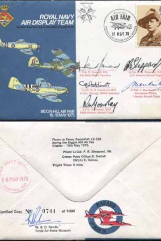 AD8e Royal Navy Air Display Team Signed by Team (C)