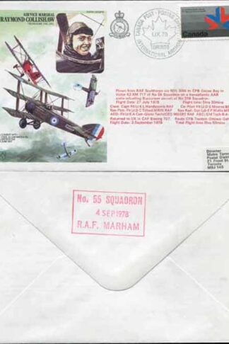 HASP6a Air Vice Marshal Raymond Collishaw Standard Cover
