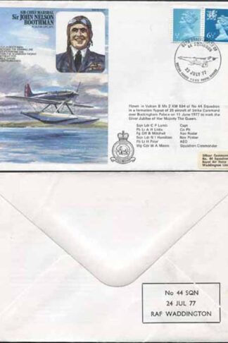 HA17b ACM Sir John Nelson Boothman Pilot Signed
