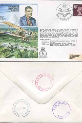 HA24a Marshal of RAF The Viscount Trenchard Standard Cover