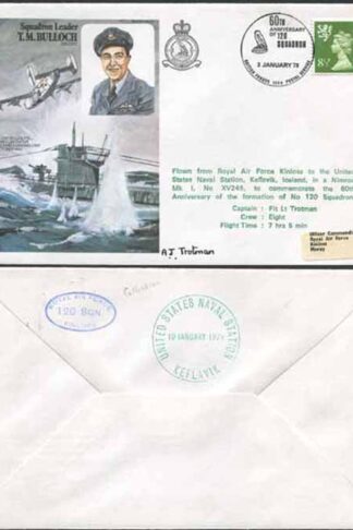 HA22b Squadron Leader T.M. Bulloch Pilot Signed