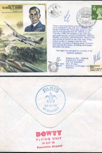 ES16b ACM Sir Basil E. Embry 13th Ann Pilots Signed (B)