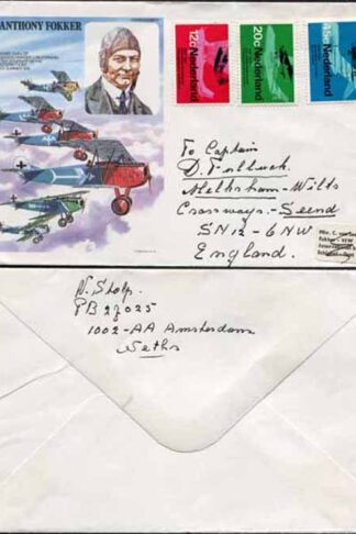 HASP4 Anthony Fokker Addressed Cover
