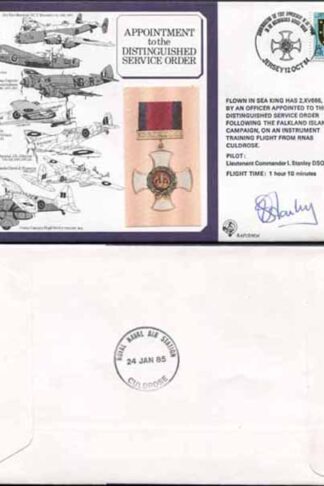 DM4c APPT to the Distinguished Service Order 11p Jersey Signed by I. Stanley (A)