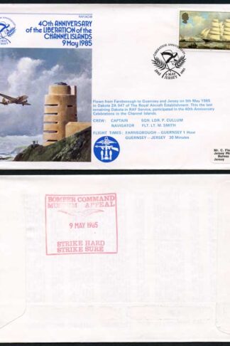 AC18a 40th Ann of the Liberation of the Channel Islands Standard Cover