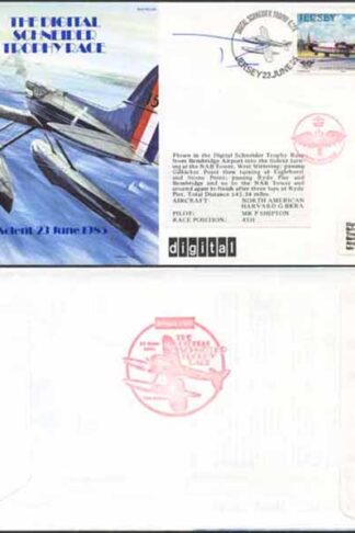 AC25e Digital Schneider Trophy 4th Psotion Signed by P. Shipton (A)