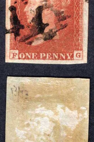1841 Penny Red (FG) Orange Shade Thinned But MASSIVE Margins Ex Chartwell